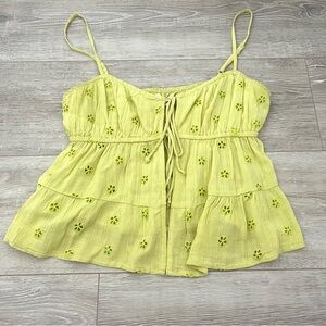 American Eagle Floral Tank Top